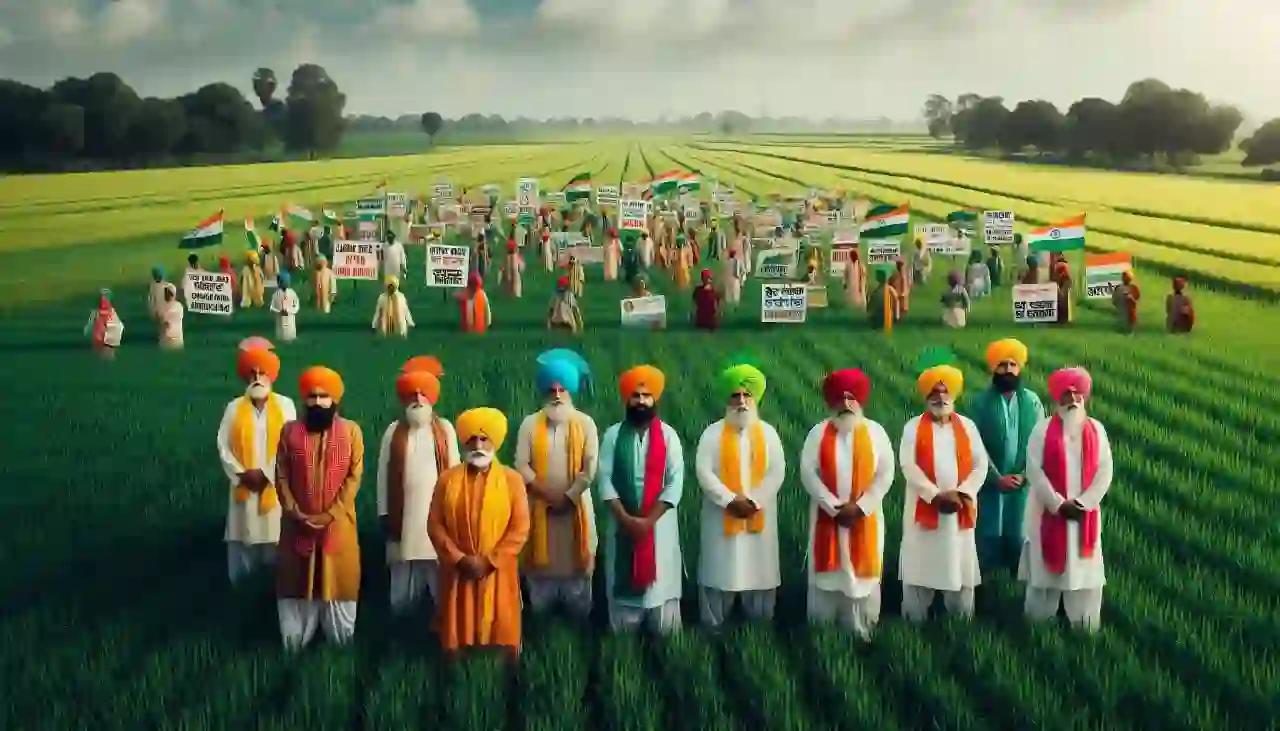 Farm Acts in India in a nutshell : AI generated image