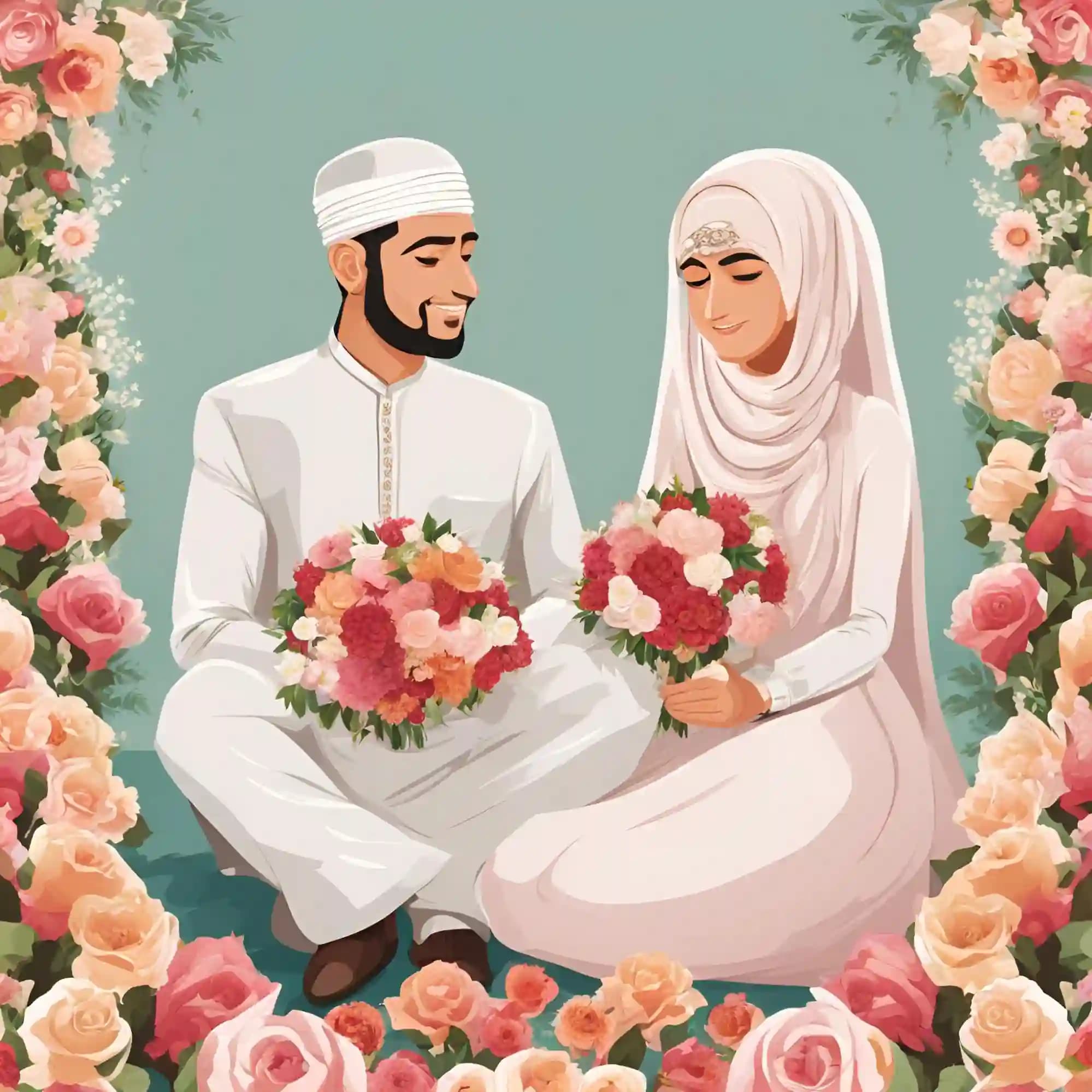 Marriage in Islam - Principles, Practices, and Legal Perspectives : AI generated image