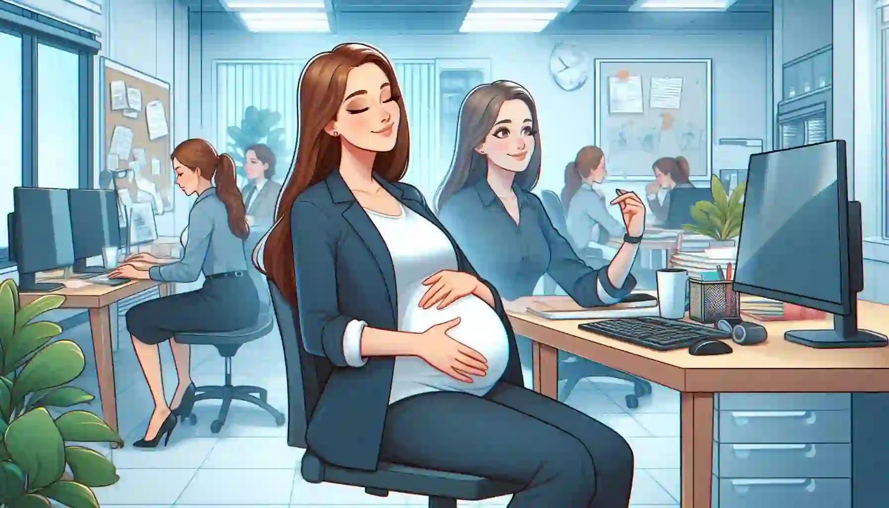 How does the maternity leave policy work under Indian labour law? : AI generated image