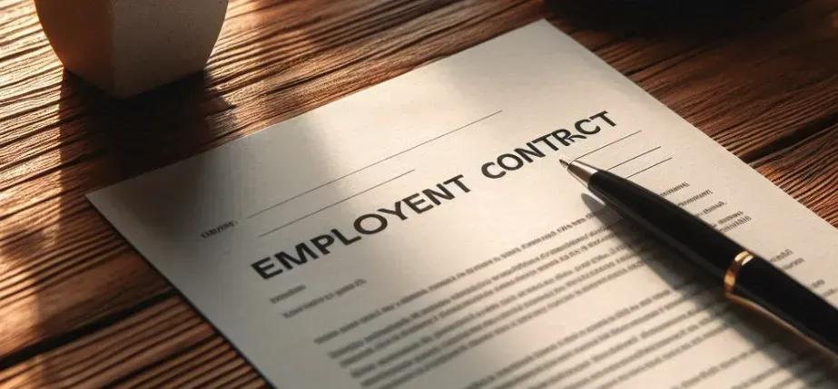 Key differences between permanent and contract employment under Indian labour law : AI generated image