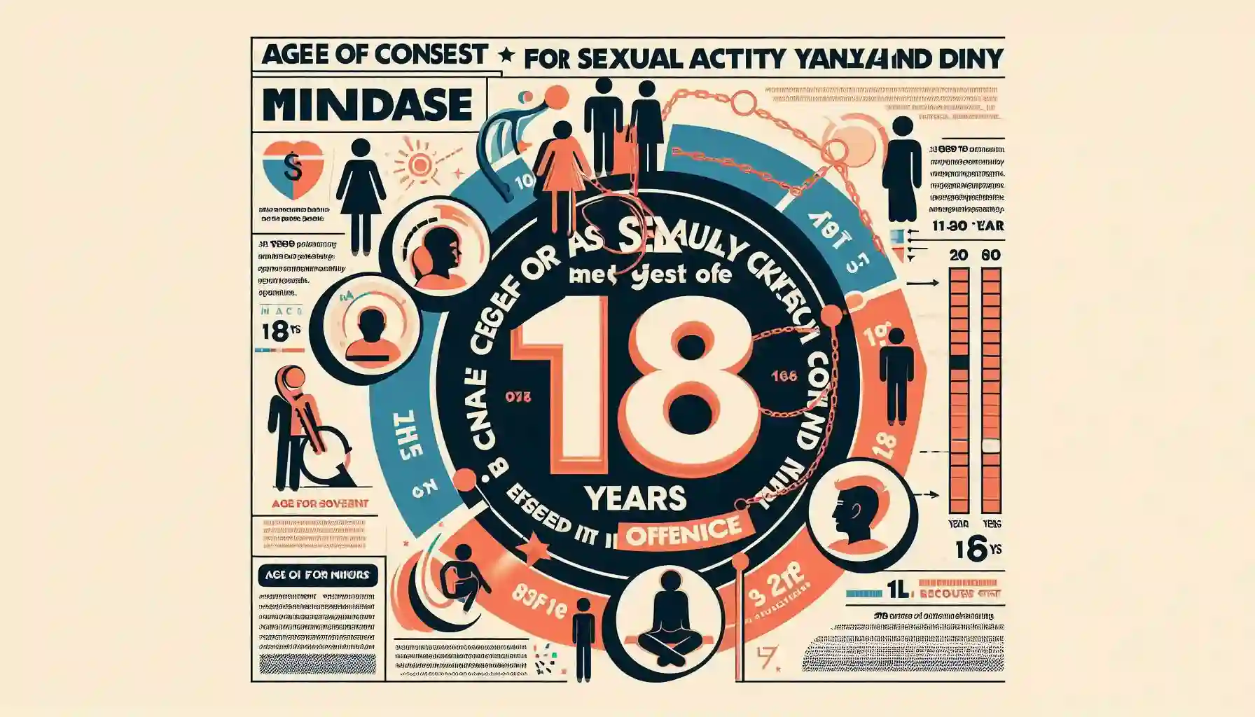 Illustrative image showing legal age for intercourse in india