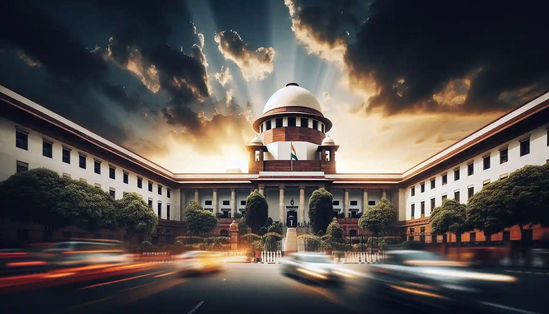 Illustrative image showing supreme court