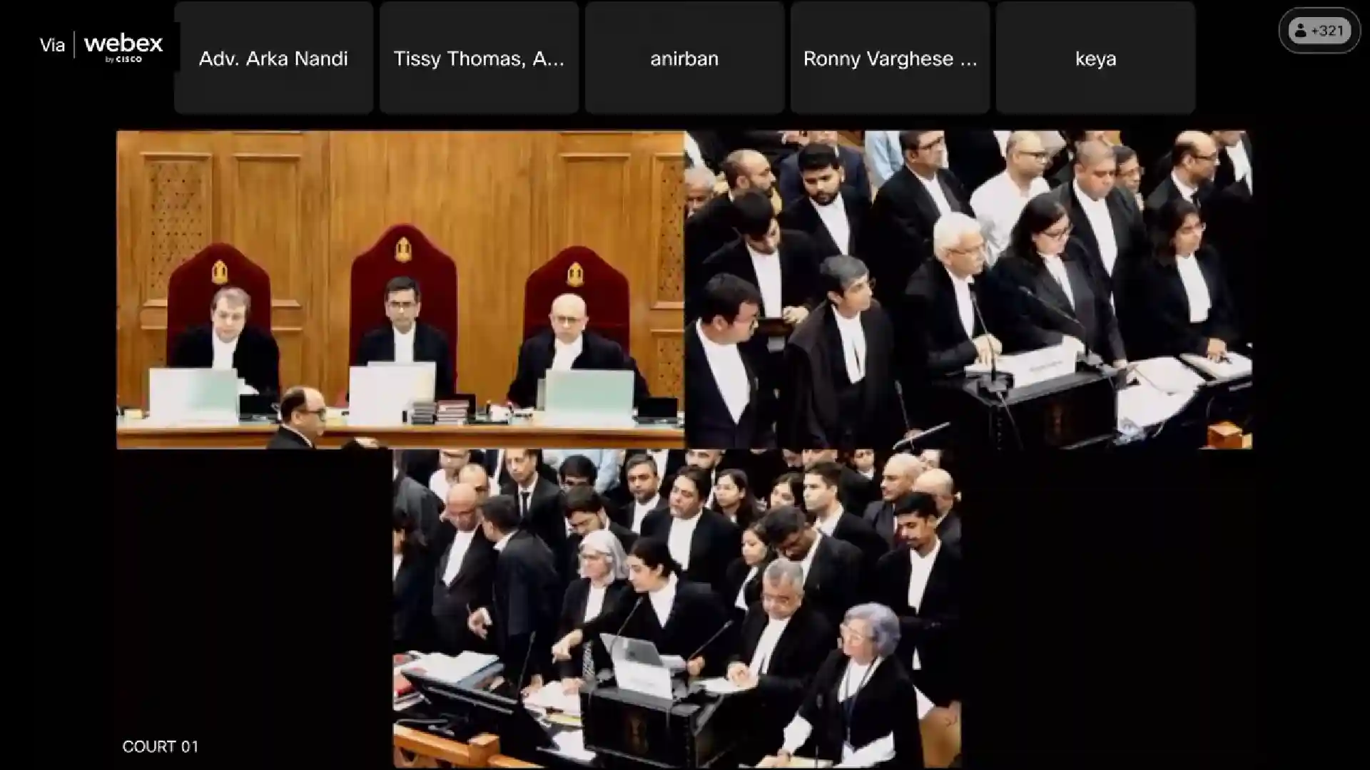 Illustrative image showing CJI in supreme court